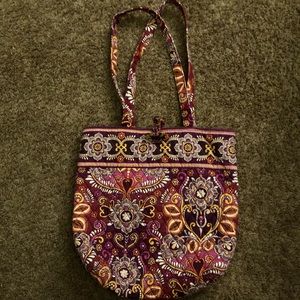 Vera Bradley Bucket Tote, Vera Tote, Safari Sunset